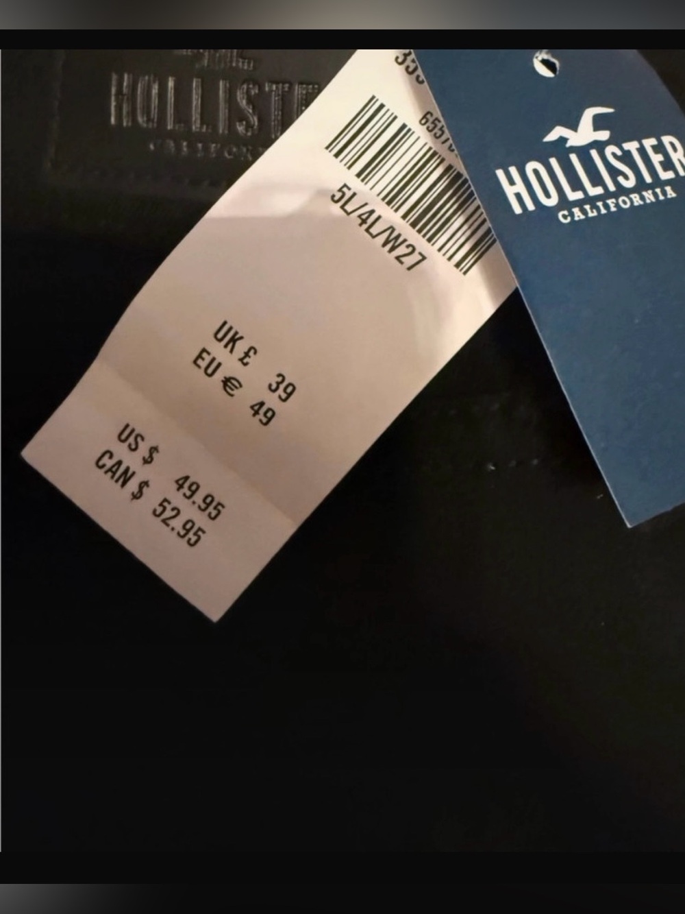Hollister Women’s NWT Black Curvy Low Rise Super skinny Jeans 4L W27